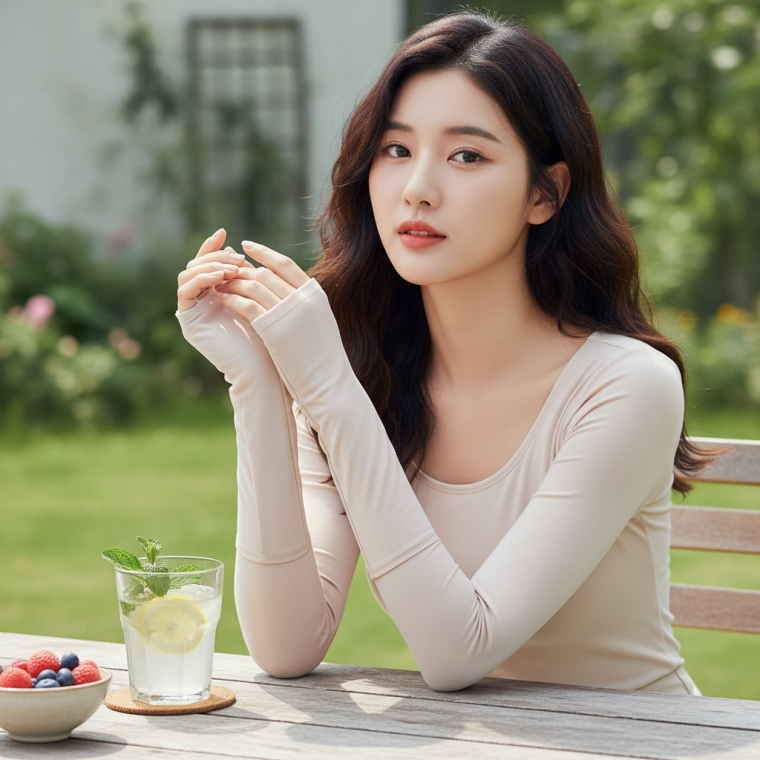 여성 자외선 차단 손등 쿨토시 여름 야외활동 팔토시 냉감 아이스 팔커버