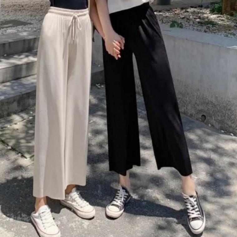 여성 통바지 봄 여름 편안한 착용감 기본 쿨팬츠