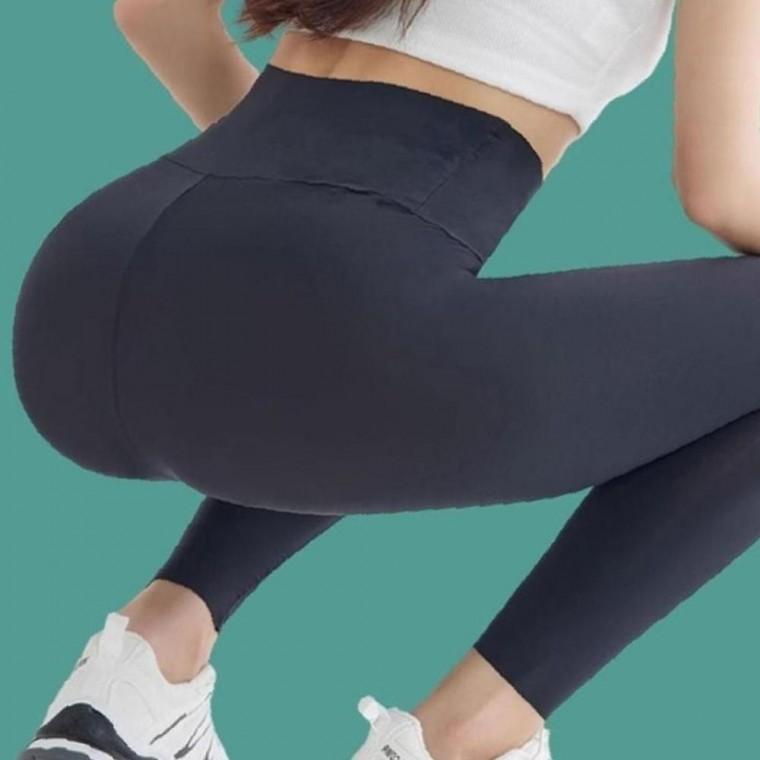 여성 여름 다목적 무발 아이스 레깅스 1P 하이웨스트 운동 헬스