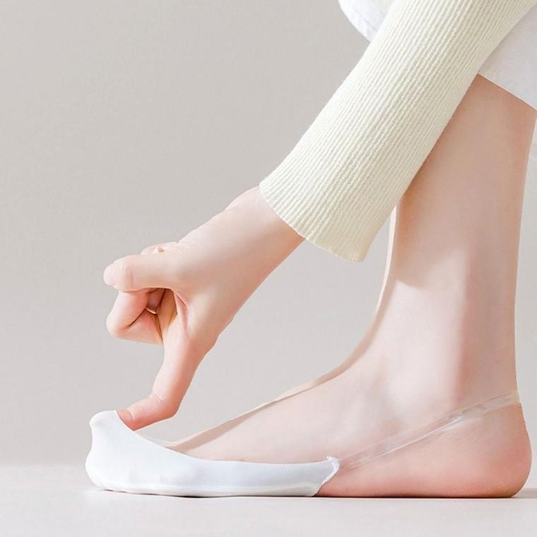 여름 삭스 뒷꿈치걸이 6종 페이크 투명끈 논슬립