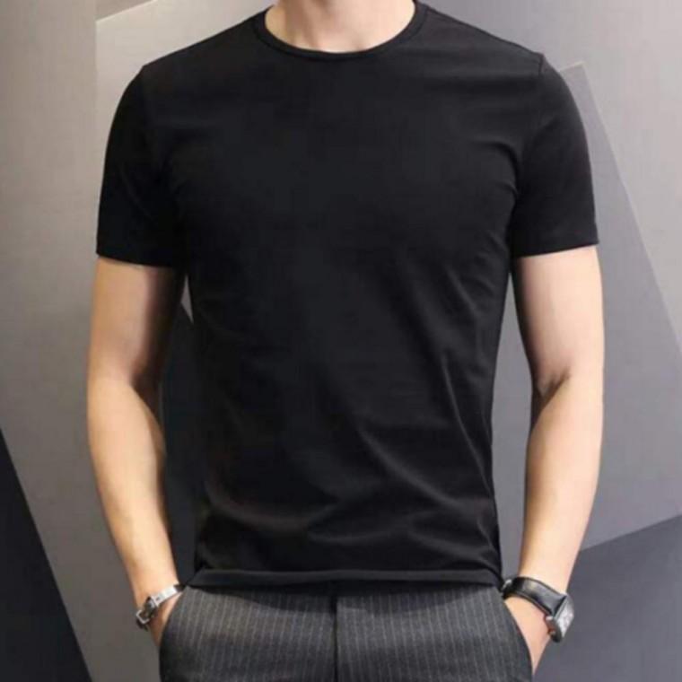 데일리 라운드 반팔티 심플 빅사이즈 홈웨어 남녀공용 여름티 빅사이즈