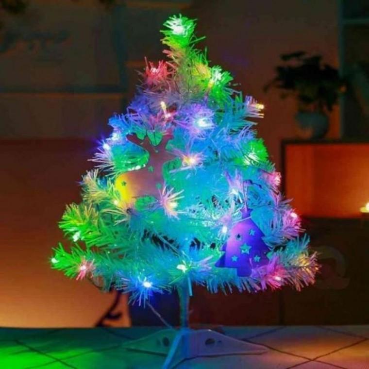 LED 야외전구 50구 장식전구 5M 캠핑등 캠핑조명 컬러전구 투명 야외줄조명