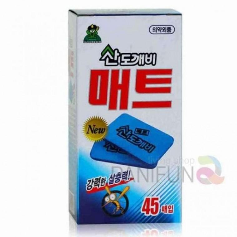 휴대용모기퇴치기 모기퇴치향 45개 벌레퇴치기 휴대용모기퇴치 매트 모기향 캠핑모기향