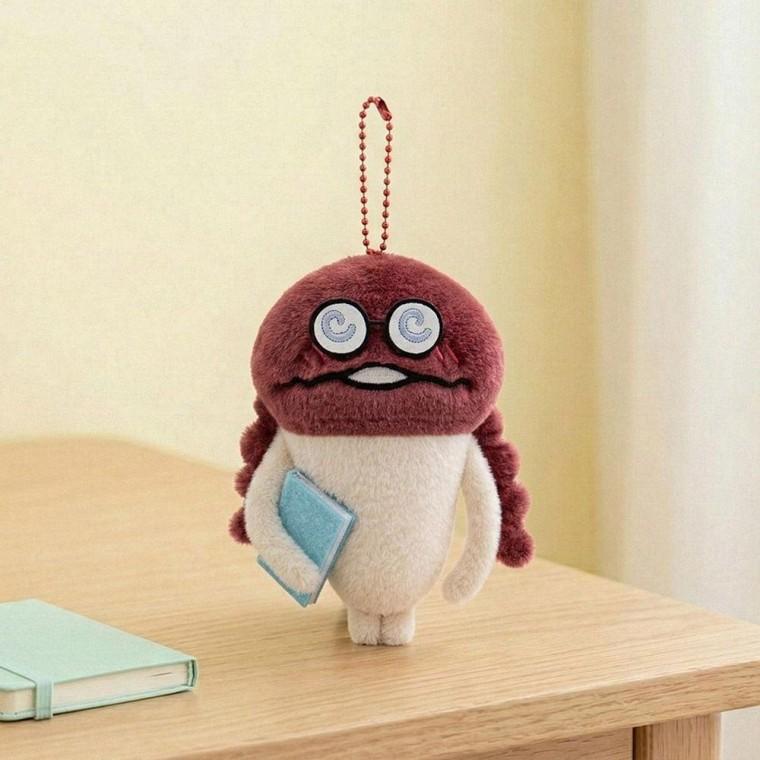 나메코 봉제인형 키링 16cm 나순이 캐릭터 키홀더 가방고리 열쇠고리