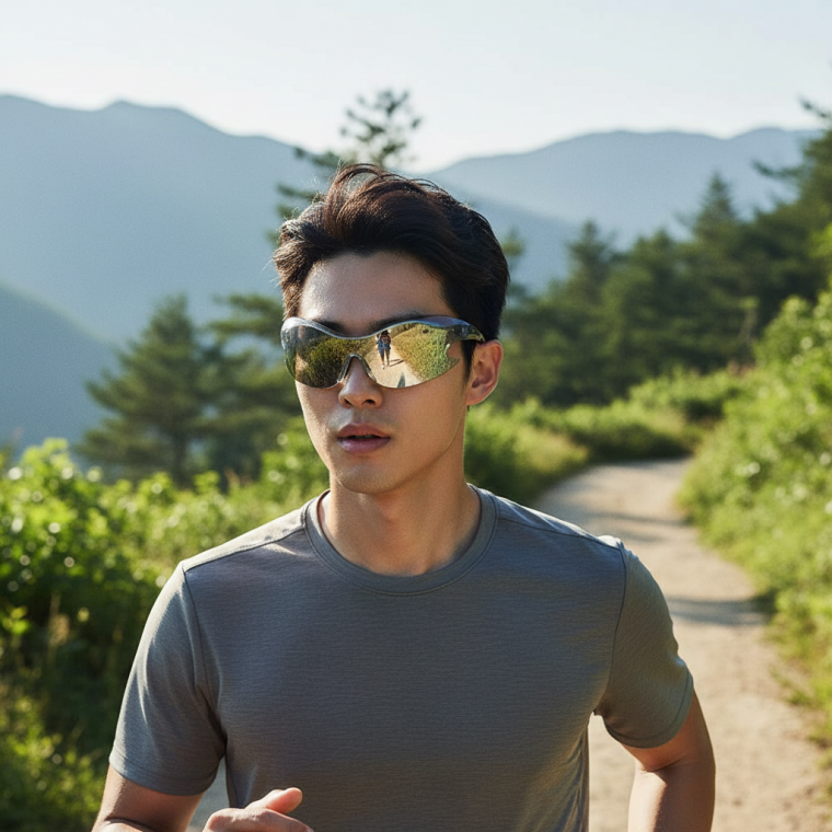 자전거 고글 방풍 스포츠 선글라스 등산 런닝 야외 활동용 눈 안경 편광