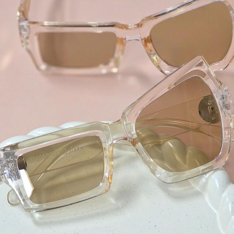 선글라스 패션 인싸템 파티 비대칭 투명