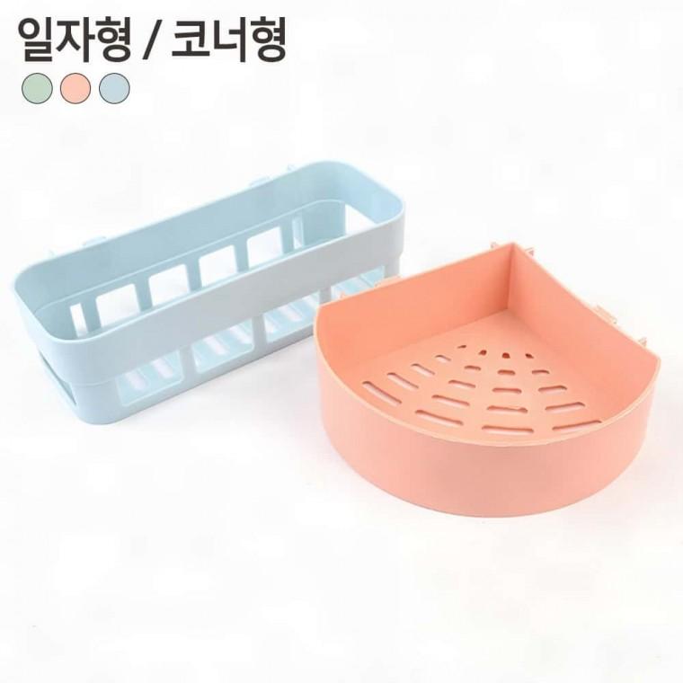 다용도트레이 욕실 다용도 부착식 선반 욕실수납장