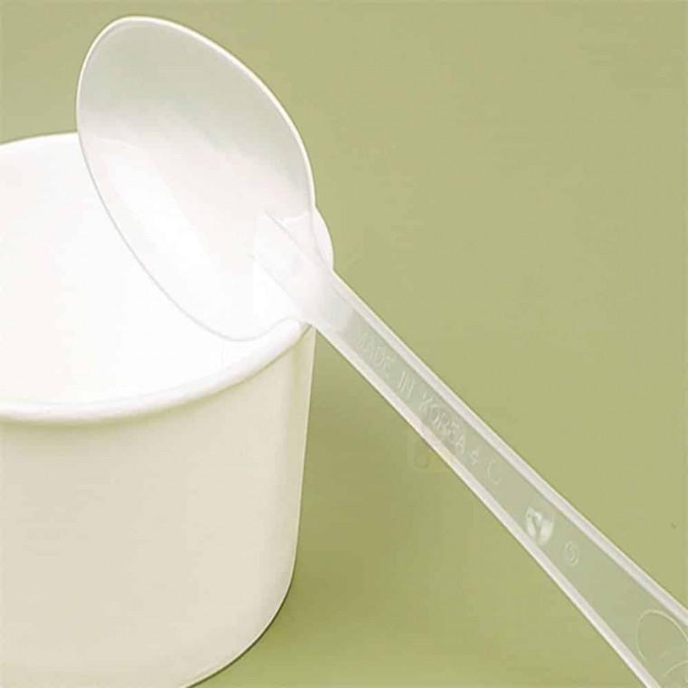 다용도숟가락 일회용스푼 플라스틱수저 일회용숟가락젓가락 다회용 숟가락 10개입
