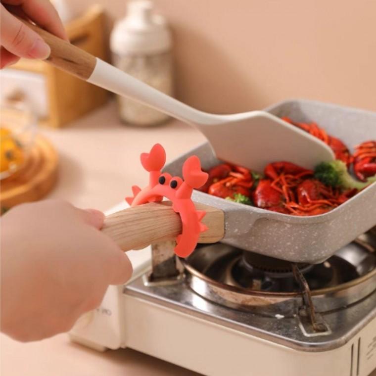 주방 수납 만능 받침 도구 거치대 조리 가정용 국자 받침대 다용도 조리도 구거