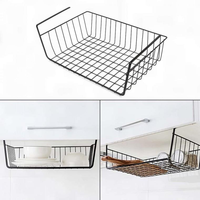 서랍틈새수납 선반 트레이 다용도 틈새용 철망수납함