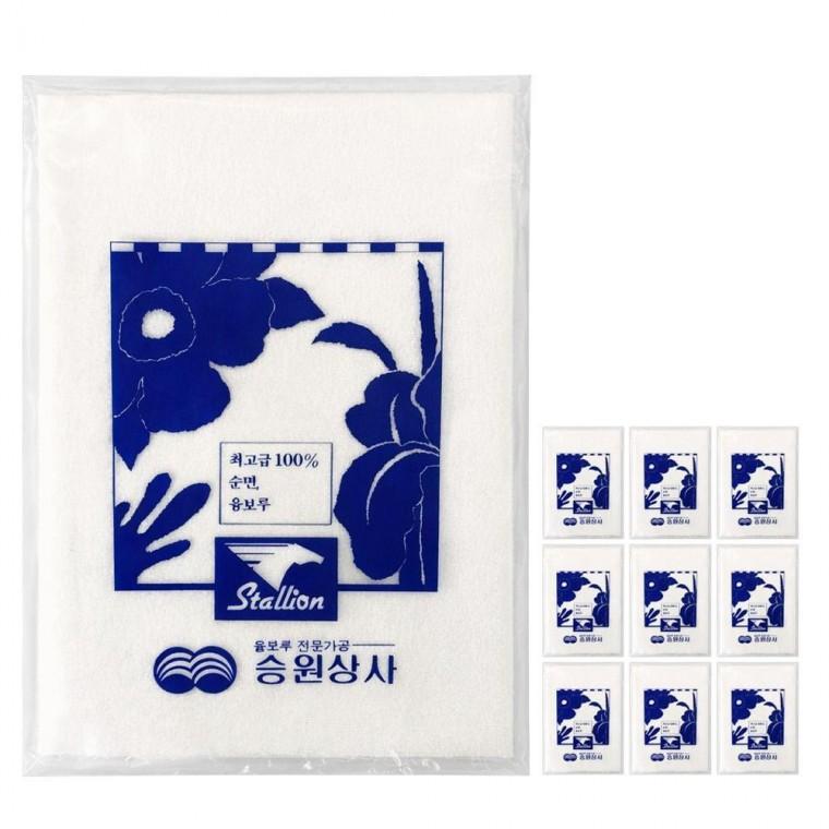 세차패드 다용도걸레 국산 순면 융보루 40x48 세차타월x(10개)구두가죽광택