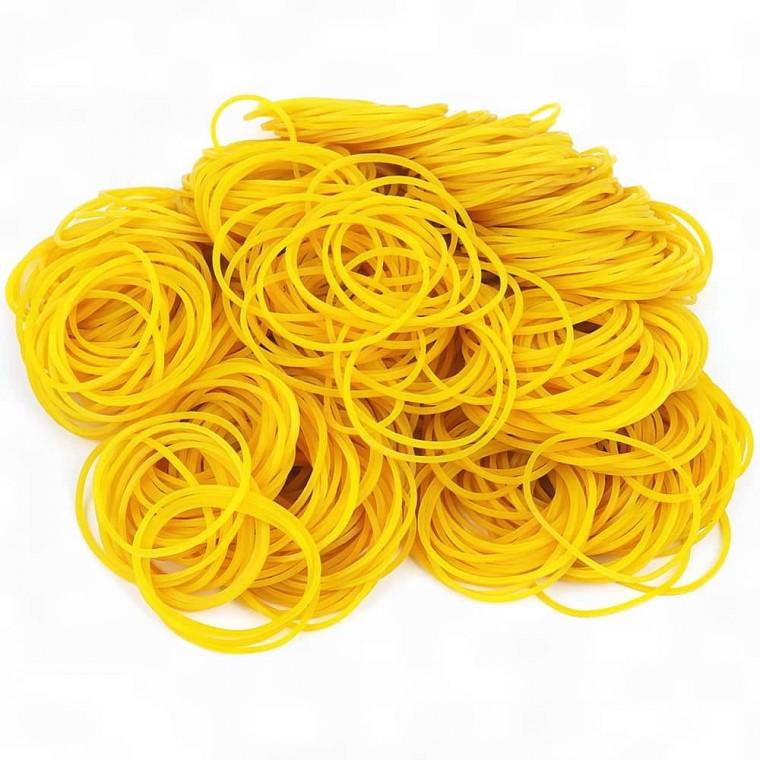 노란밴드 노랑고무줄 다용도 250g
