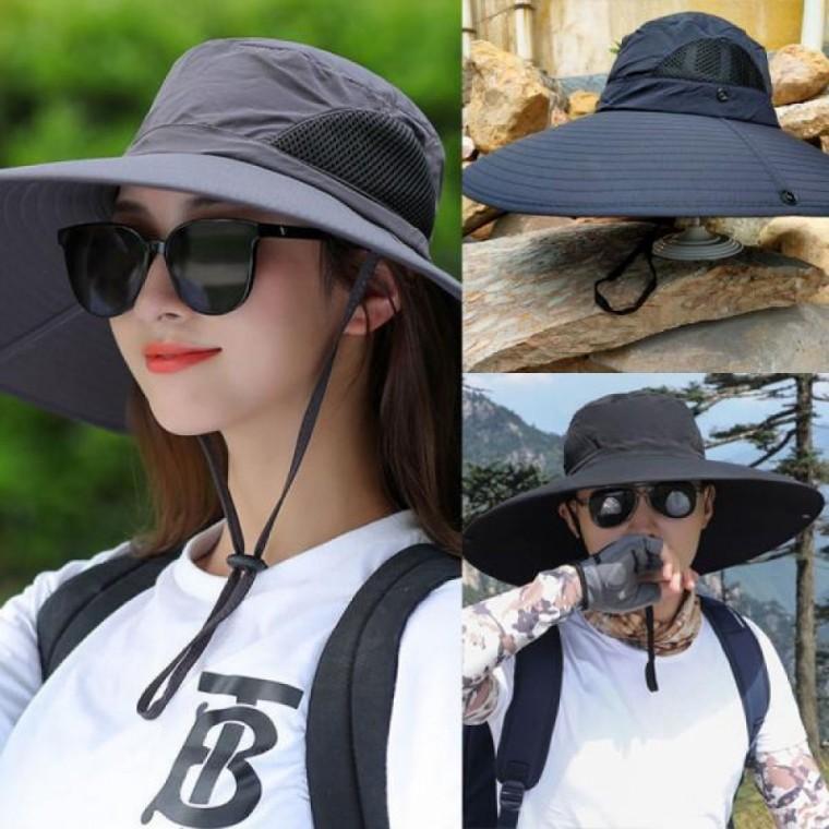 스포츠 등산 모자 캠핑 와이드햇 벙거지 여름 남성 여자
