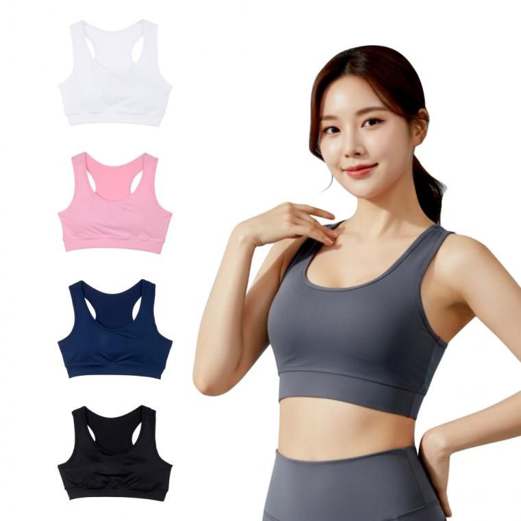 여자 여름 쿨 스포츠브라 에어로쿨 운동브라 국산