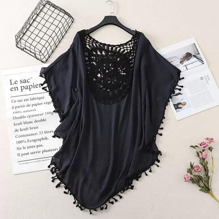 빅사이즈 비치 커버업 원피스 여름 휴양지룩 비치웨어