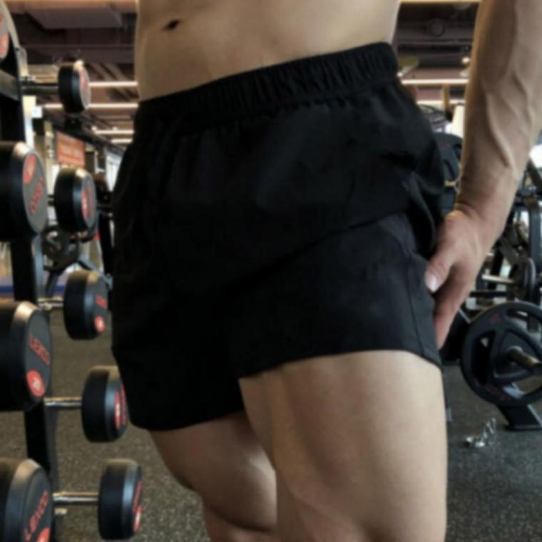 남자 여름 무지 메쉬 짧은 반바지 트레이닝 숏팬츠