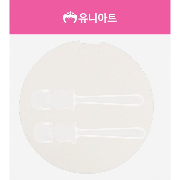 원형 손잡이 부채 만들기 미술수업 재료 여름 방학 돌봄교실 창의활동 꾸미기 놀이