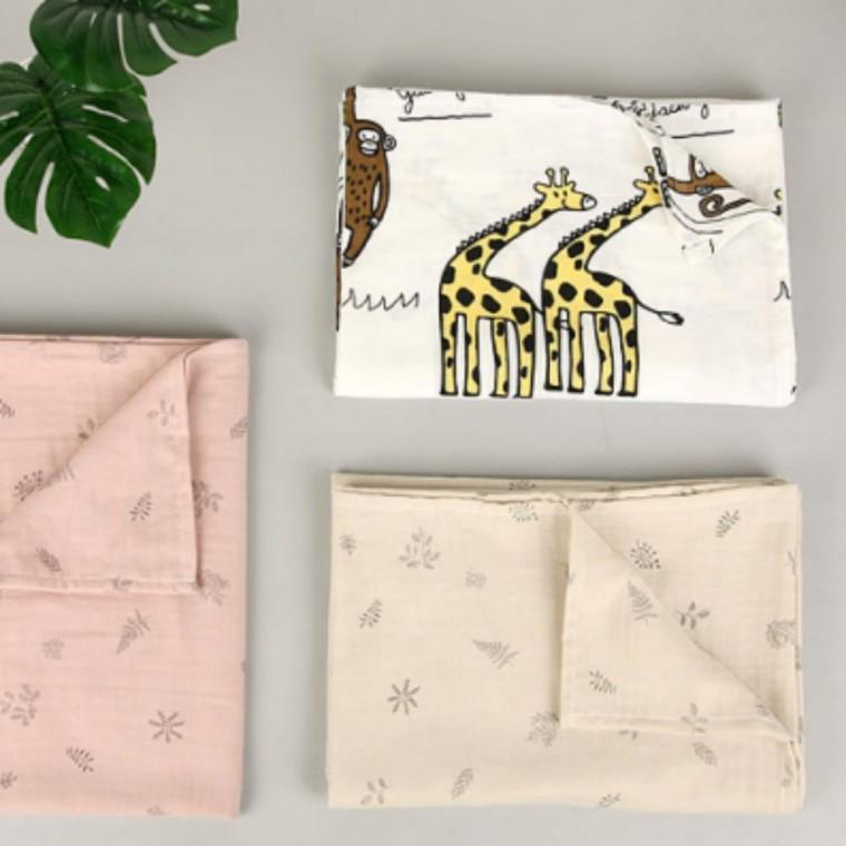 유아 아기 어린이 낮잠 여름 이불 순면 담요 블랭킷 M