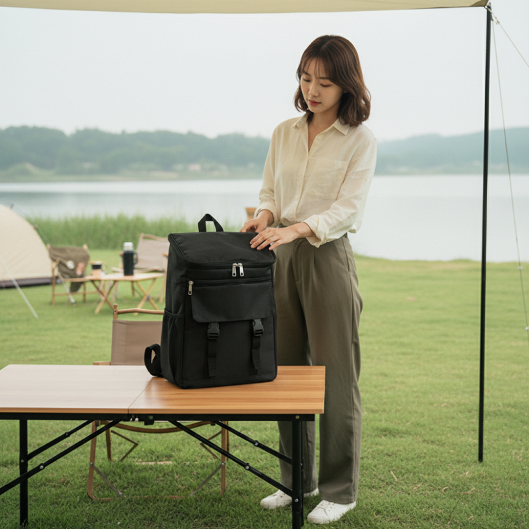 데이쿨 보온보냉 백팩 아시크 쿨러 캠핑 보냉가방