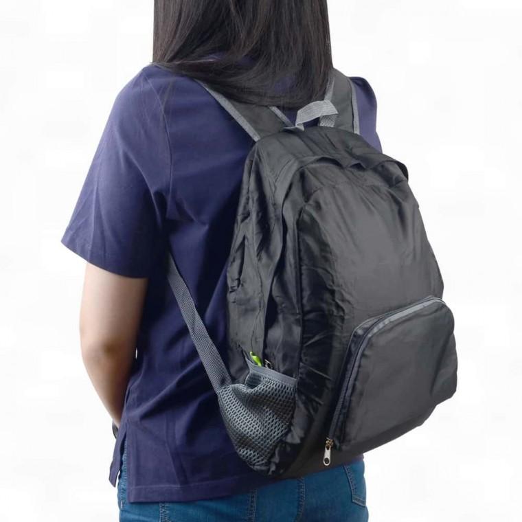 여행용백팩 경량 접이식 백팩 여행 비상 휴대 간편 수납 방수