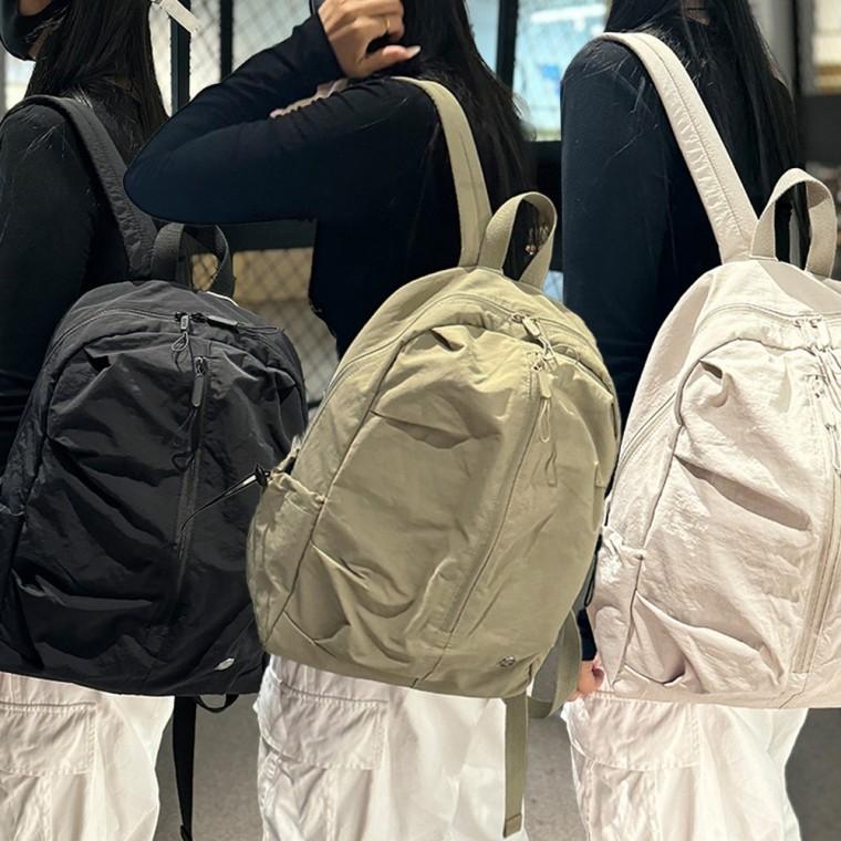 데일리 여성 캐주얼 백팩 가벼운 학생 백팩 직장인 여행