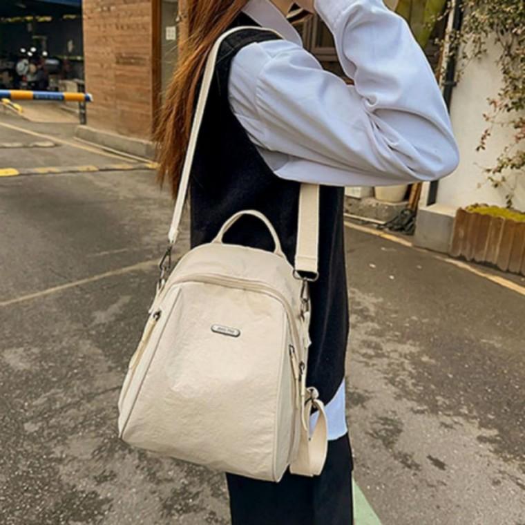 투웨이 여성 캔버스 백 숄더백 미니 멀티 백팩 가방
