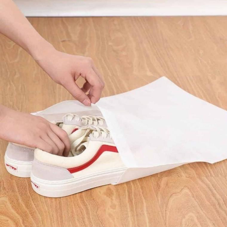 부직포 신발파우치 3종세 여행용파우치 파우치세트