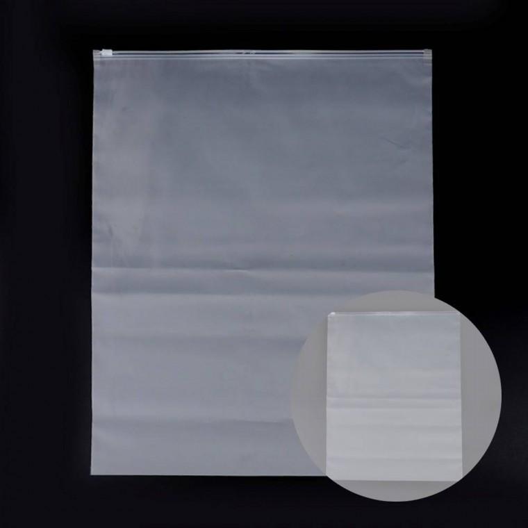1P 반투명 PVC 지퍼백 파우치 40x50cm 비닐파우치 여행용옷파우치