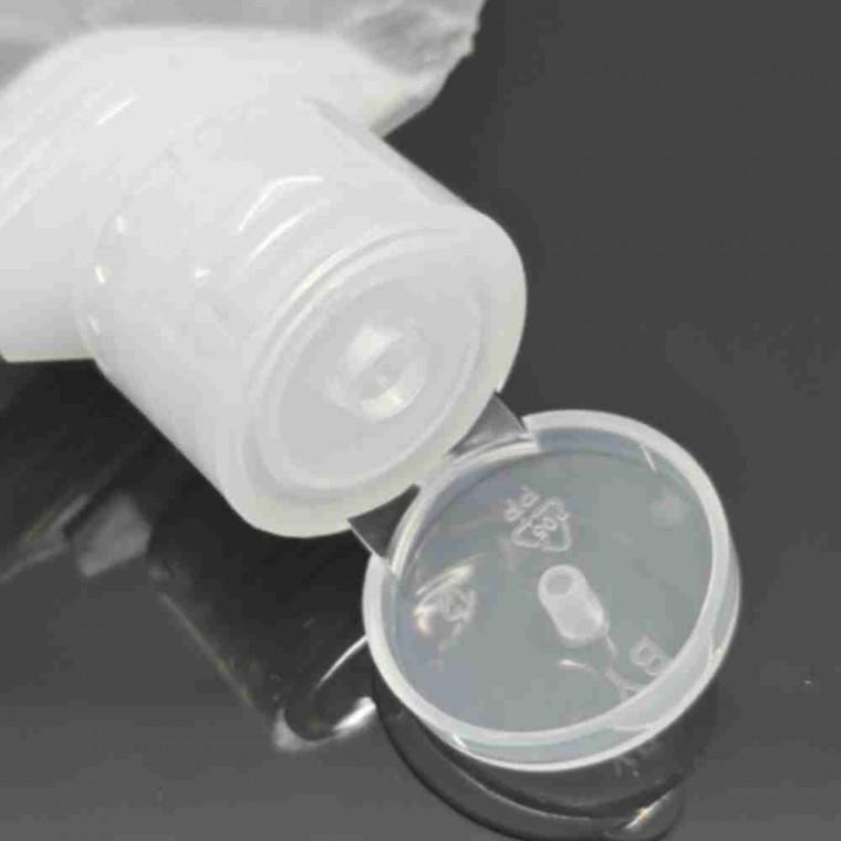 여행용 소분 파우치 용기 50ml 미니파우치 원형용기