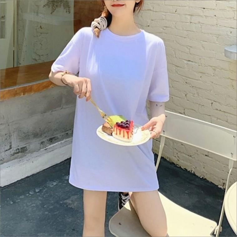 베이직 티셔츠 4컬러 여자 데일리 여름 라운드넥 반팔티