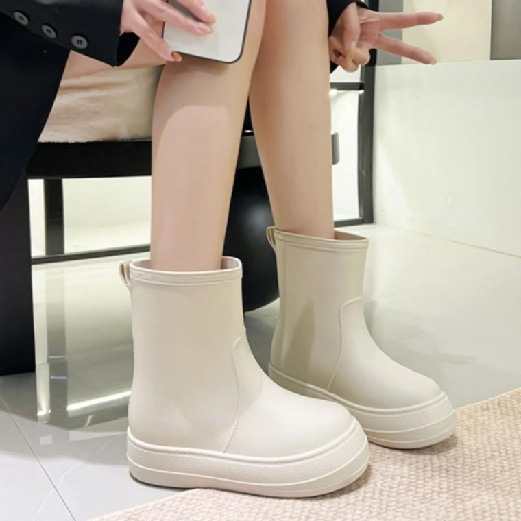 신발 레인부츠 여름 앵클장화 장마철 미끄럼방지 여자