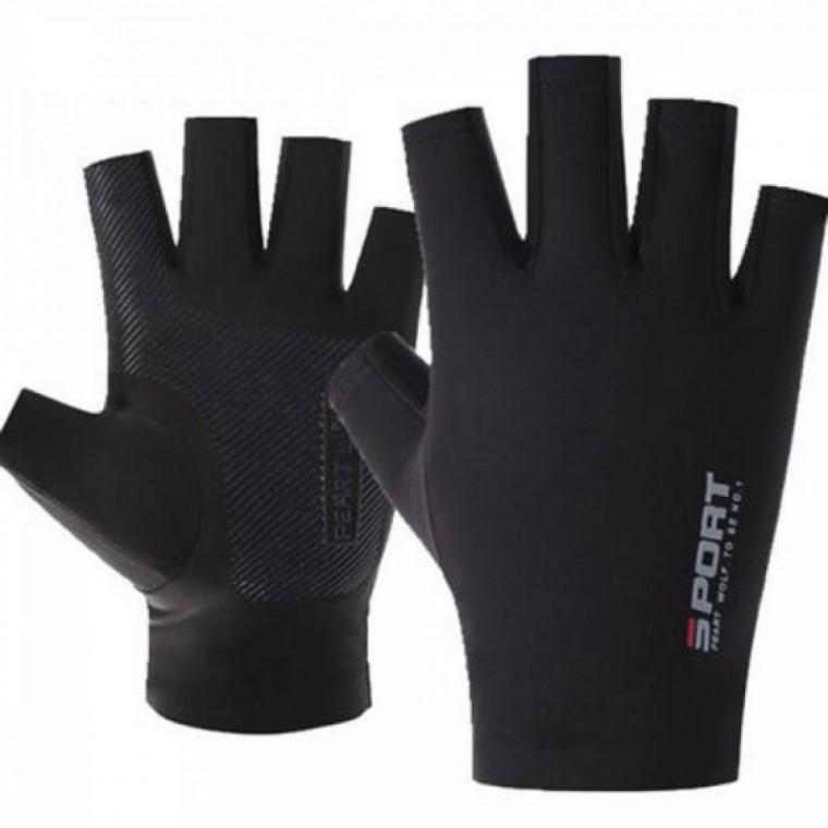 쿨링 반장갑 스포츠 아이스 장갑 여름 아웃도어 손가락 스판