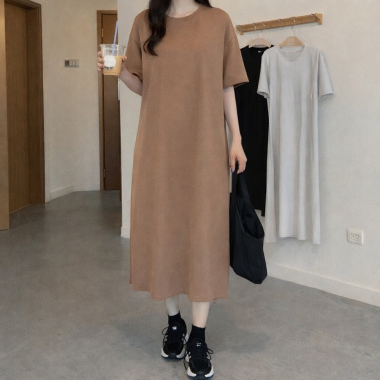 데일리원피스 여름원피스 롱원피스 원피스 FSF-D 쉬폰원피스