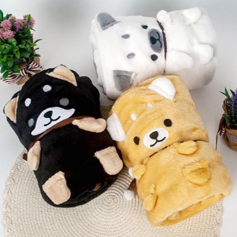 캐릭터 무릎담요 블랙 극세사블랭킷 모포 사무실담요 캠핑블랭킷 여름무릎담요