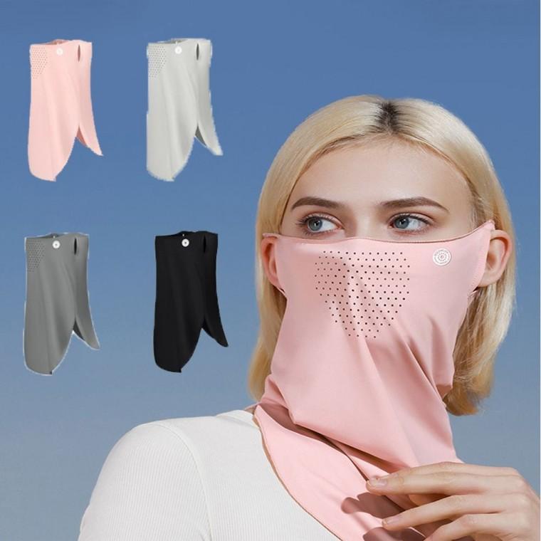 페이스 통풍 냉감 햇빛가리개 머플러 마스크 여름