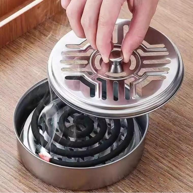 모기향 홀더 받침대 연소기 거치대 캠핑 스틱 휴대용 케이스 퇴치