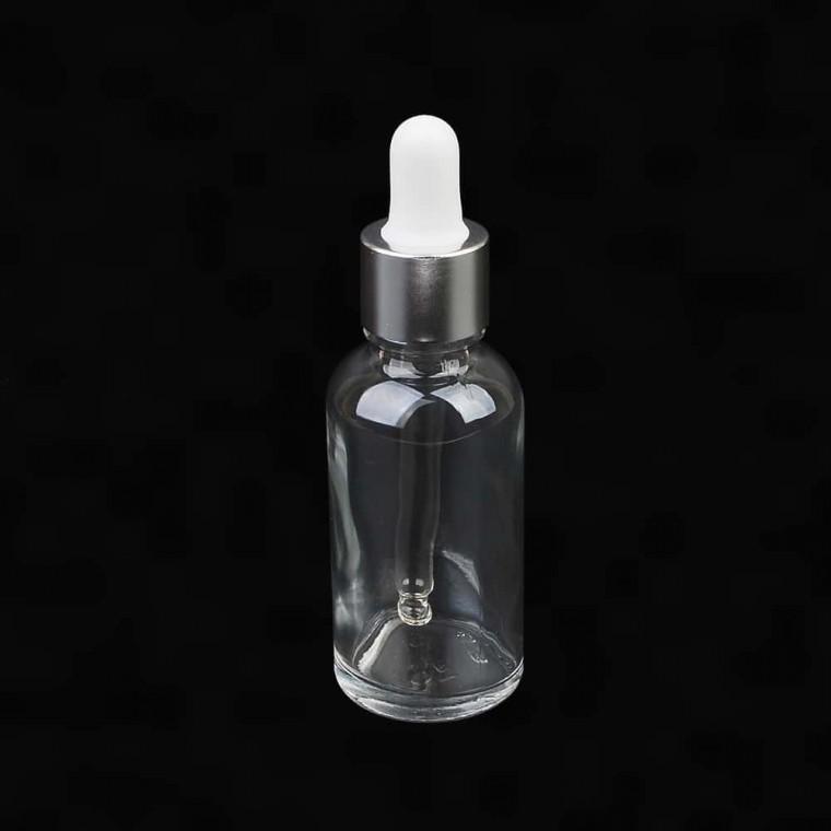 스포이드 유리병 30ml 에센스 오일 화장품 소분 투명 휴대용 리필 공병