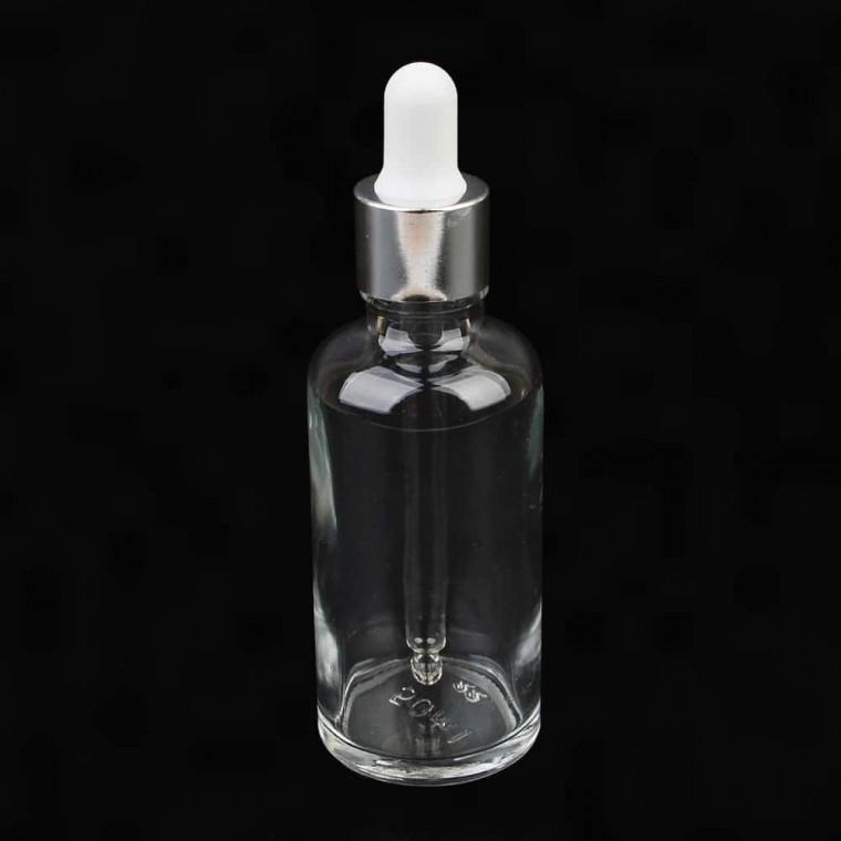 스포이드 유리병 50ml 세럼 화장수 리필 투명 휴대용 여행 소분 공병