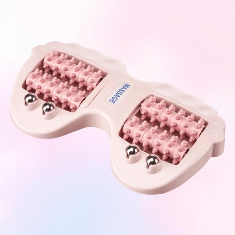 휴식 발 지압 마사지 발롤러 발바닥 지압 롤러 휴대용 사무실