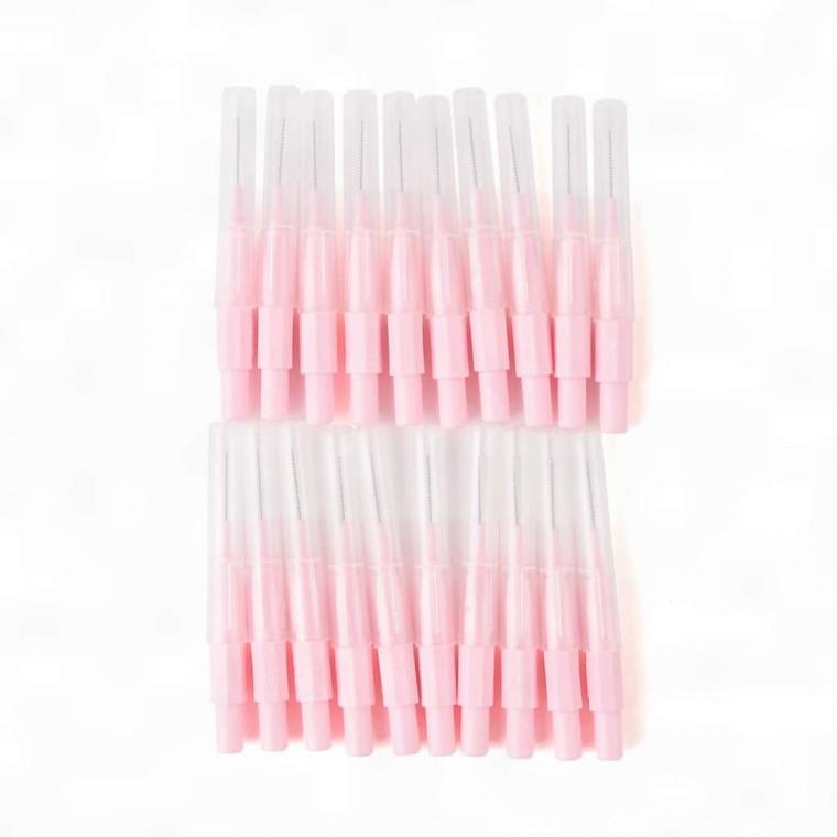 휴대용치간칫솔 치간칫솔 20P 일자형 솔이쑤시개