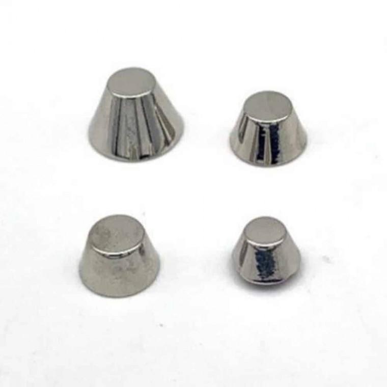 가방 부자재 나사형 받침 12mm 20개 가방장식 가방발