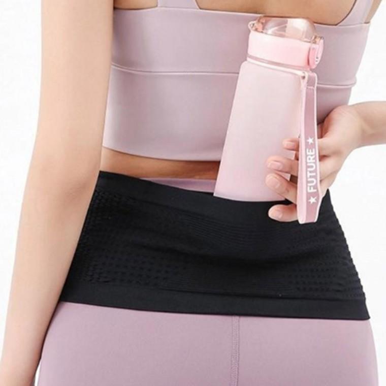 러닝 허리가방 블랙 조깅밴드주머니 허리매쉬주머니 조깅밴드가방 등산밴드주머니 런닝밴드가방