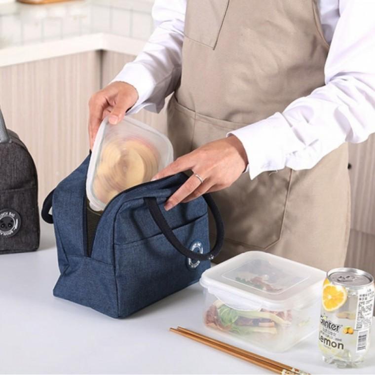 방수 보온 보냉 도시락 가방 휴대용 피크닉 도시락 가방 직장인