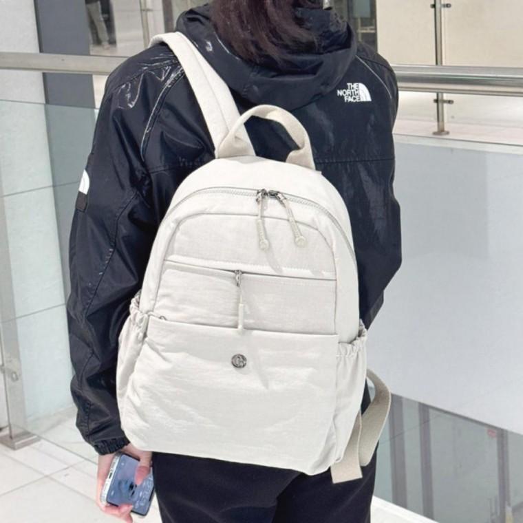 데일리 학생 책가방 캐주얼 경량 여성 백팩 가방 (6color)
