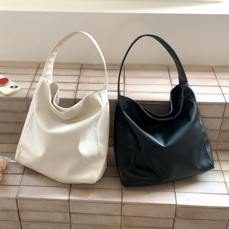 미콘 24212 심플 컬러 보부상가방 숄더백 여성가방