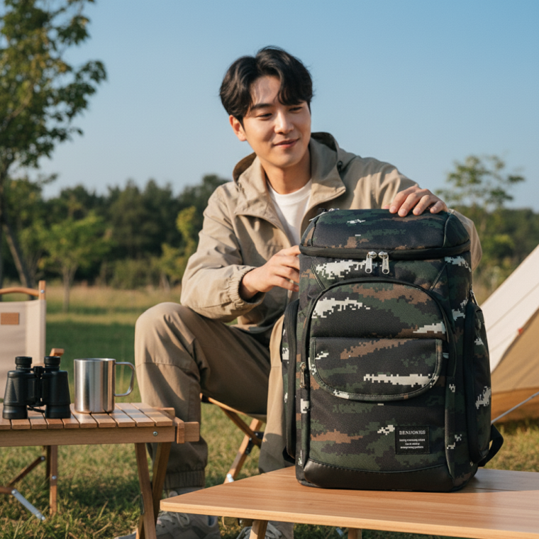 대용량 20L 보온보냉 배낭 아이스백 캠핑 쿨러백 방수 가방