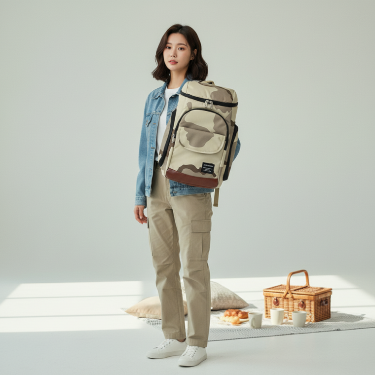 방수 캠핑 아이스백팩 보온 보냉 배낭 대용량 야외 피크닉 가방
