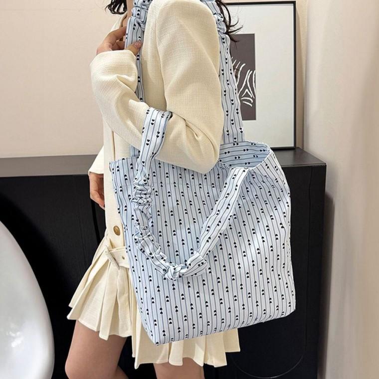 여성 가벼운 가방 데일리 나일론 대학생 숄더백 블루