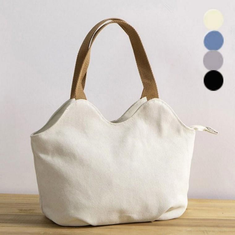 캔버스 에코백 면가방 토트백 코튼재질 4color 가벼운