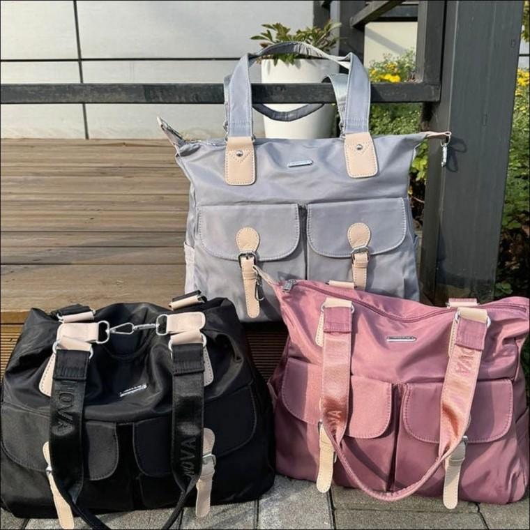 가방 가벼운 캐주얼 좋은 투포켓 수납력 숄더백